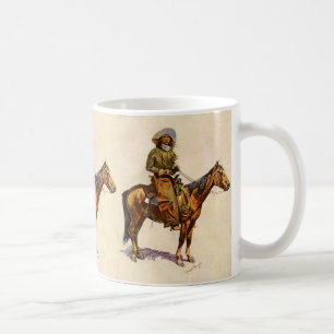 Mug Un cow-boy d'Arizona par Remington, Western vintag