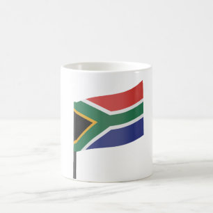 Mug Un cure-dent avec le drapeau de l'Afrique du Sud