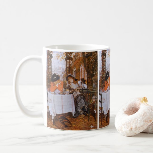 Mug Un Déjeuner par James Tissot (Avec donut)