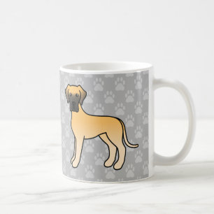 Mug Un Dessin De La Faune De Chiens Gris