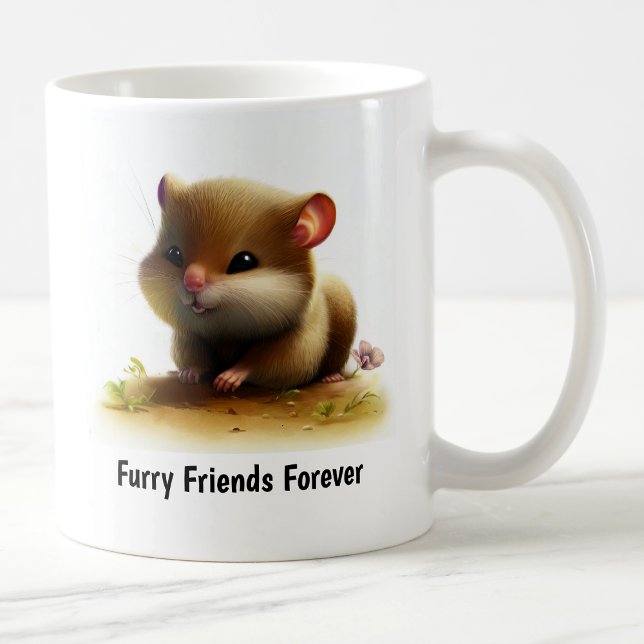 Mug Un dessin numérique d'un loir très mignon (Créateur téléchargé)