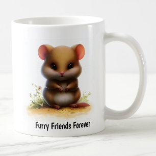 Mug Un dessin numérique d'un loir très mignon