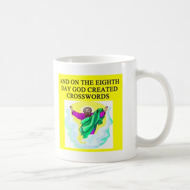 Mug un dieu a créé des mots croisé (Droite)