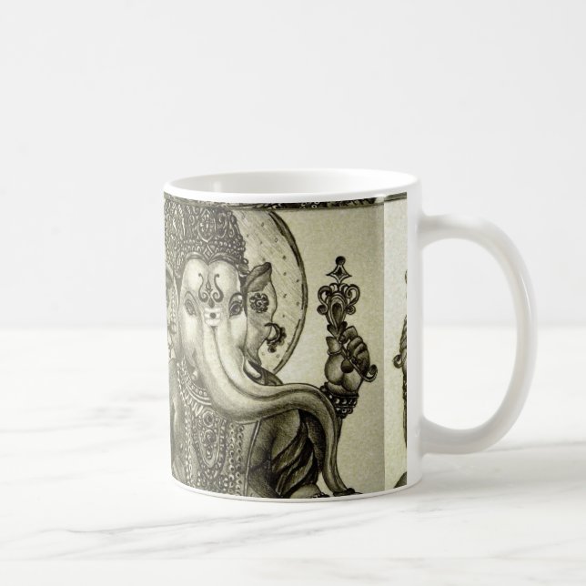 MUG UN DIEU INDOU D'ÉLÉPHANT (Droite)