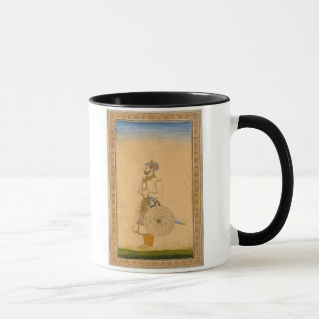 Mug Un dirigeant, position, avec l'épée et le (Droite)