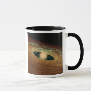Mug Un disque de planète-formation poussiéreux en