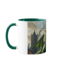 Un dragon gallois vert terrorisait Londres