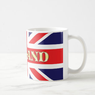 Mug Un drapeau d'Union Jack avec l'Angleterre en face