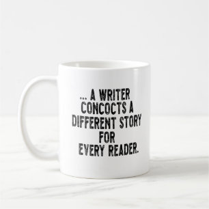 Mug un écrivain concocte une histoire différente pour 