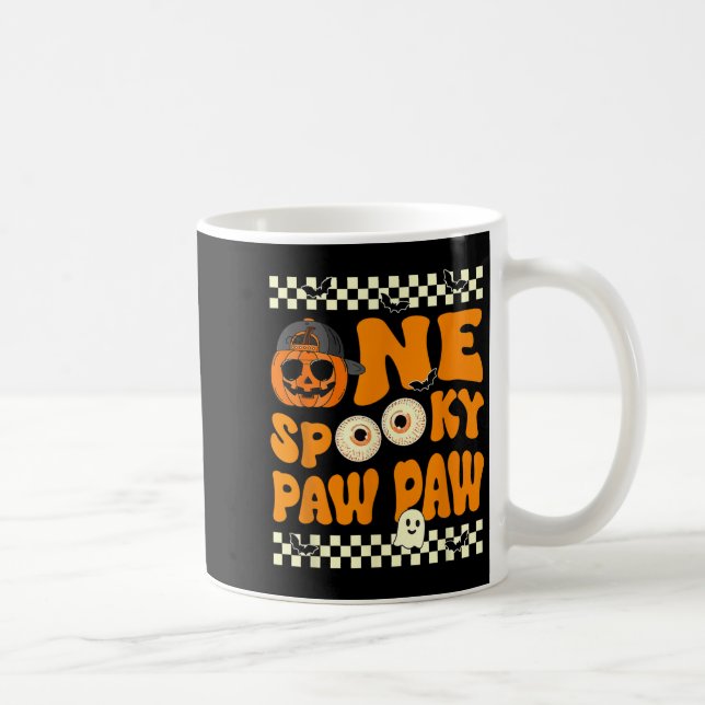 Mug Un Éffrayant Paw Paw Premier Anniversaire Hallowee (Droite)