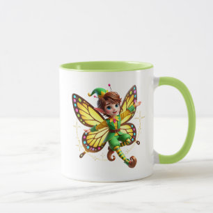 Mug Un elfe papillon magique.