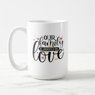 Mug Un enfant de coeur cite le design d'un t-shirt pou