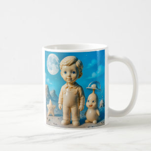 Mug Un enfant explorateur et son ami extraterrestre