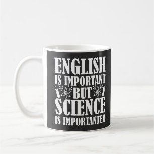 Mug Un Enseignant Drôle Dire Anglais Important Mais Sc