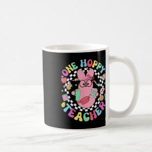 Mug Un Enseignant Hoppy Bunny Oeufs de Pâques Ret Supe