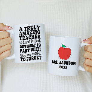Mug Un enseignant vraiment incroyable est difficile à 