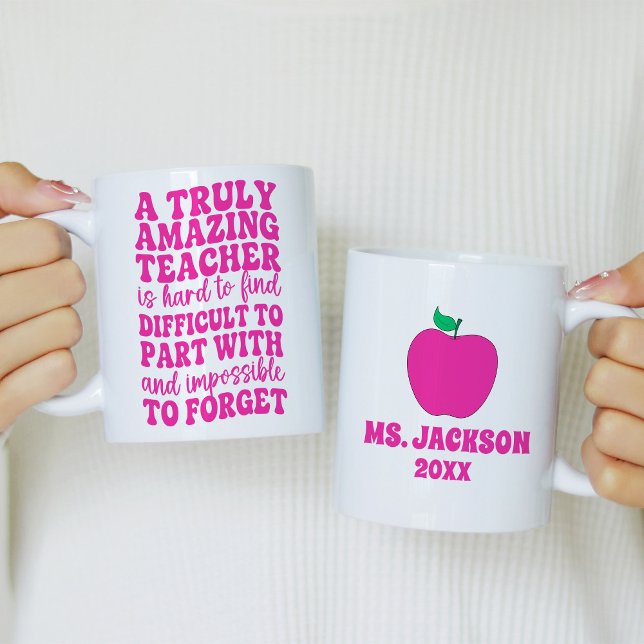 Mug Un enseignant vraiment incroyable est difficile à  (Créateur téléchargé)
