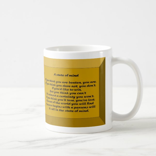 Mug Un état d'esprit (Droite)