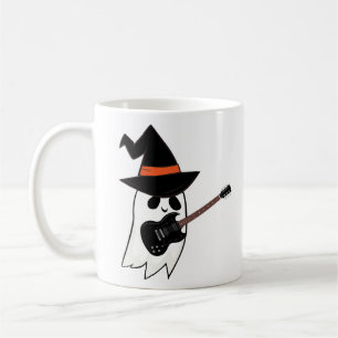 Mug Un fantôme avec une guitare