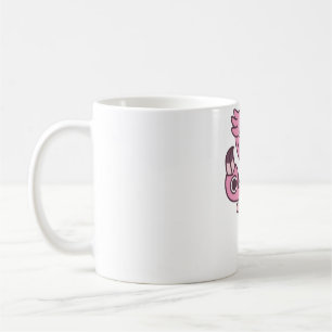 Mug Un Flamant rose Drôle À La Vue De Son Beurre
