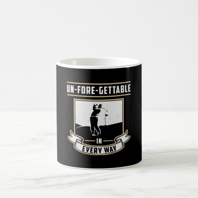 Mug Un-Fore Gettable Chaque Mai Golf Golfer Drôle Cade (Centre)