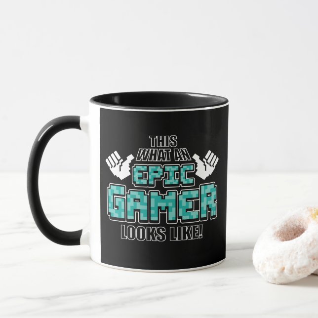 Mug Un gamin épopé (Avec donut)
