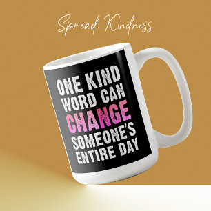 Mug Un genre de mot peut changer l'inspiration de jour