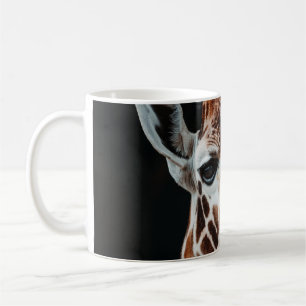MUG UN GIRAFFE AU ZOO DE CALGARY QUI RETIRE SA LANGUE
