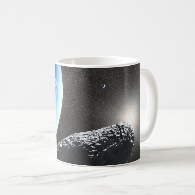 Mug Un Hippocamp de la minuscule lune de Neptune. (Devant droit)