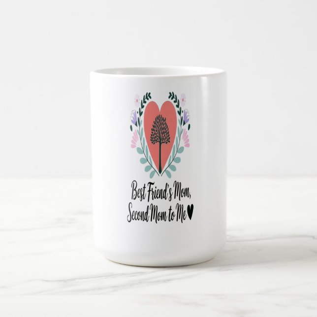 Mug Un hommage sincère à une deuxième maman (Centre)