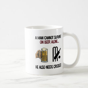 Mug Un homme ne peut survivre à la bière seule, il a a
