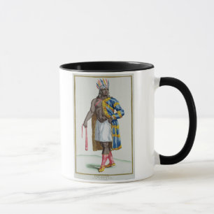 Mug Un homme Patagonian, 1780 (gravure colorée)