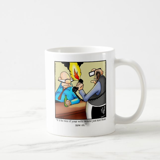 Mug Un Humour De Mariage Hilarieux Pour Lui (Droite)