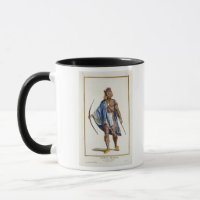 Un Indien noble de la nation d'Ottawa, 1780 (colou
