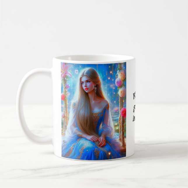 Mug Un jeton intemporel d'amour dans chaque Sip - (Gauche)