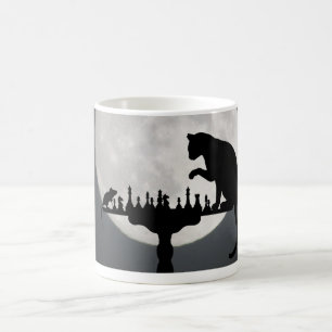 Mug Un jeu de chat et de souris
