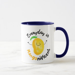Mug Un jeu de mangue positif - le quotidien est magnif