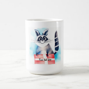 Mug Un joli cadeau d'anniversaire au raton laveur