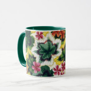 Mug Un joli Philip Jacobs Tissu de feuilles de géraniu