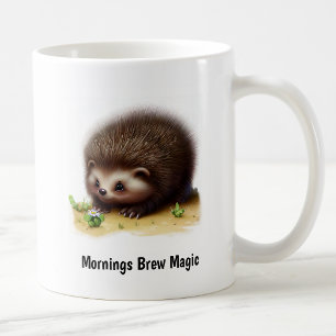 Mug Un joli porc-épic nord-américain peint en 3D