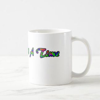 Mug Un jour attaquent à la fois - des lettres