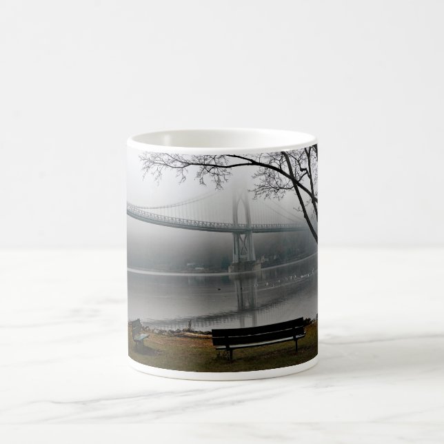 Mug Un jour brumeux froid au parc (Centre)