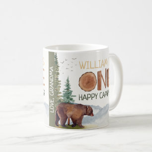 Mug Un Joyeux Camper Ours Des Bois Anniversaire