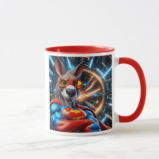 Mug Un kangourou justicier. (Droite)