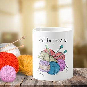 Mug Un Knit Humoristique Se Produit