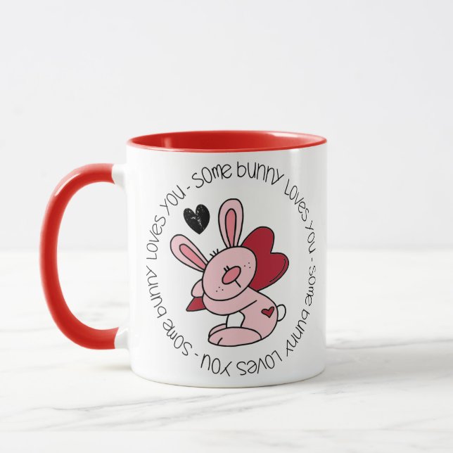 Mug Un Lapin T'Aime (Gauche)