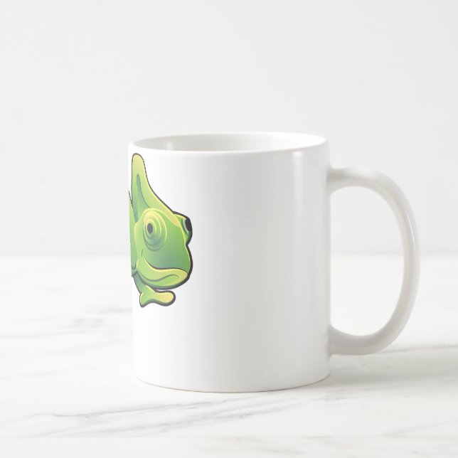 Mug Un lézard mignon de caméléon (Droite)