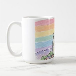Mug Un lieu céleste de paix   Belvédère LDS magnifique