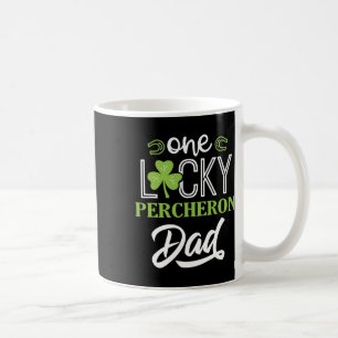 Mug Un Lucky Percheron Horse Papa Irlandais Horseback