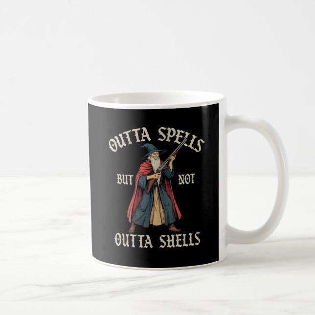 Mug Un magicien drôle sans sorts mais pas sans cartouc (Droite)